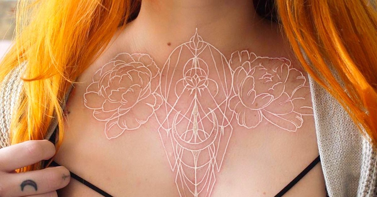 20+ White Tattoos That’ll Make You Want to Get Inked 20+ White Tattoos That’ll Make You Want to Get Inked