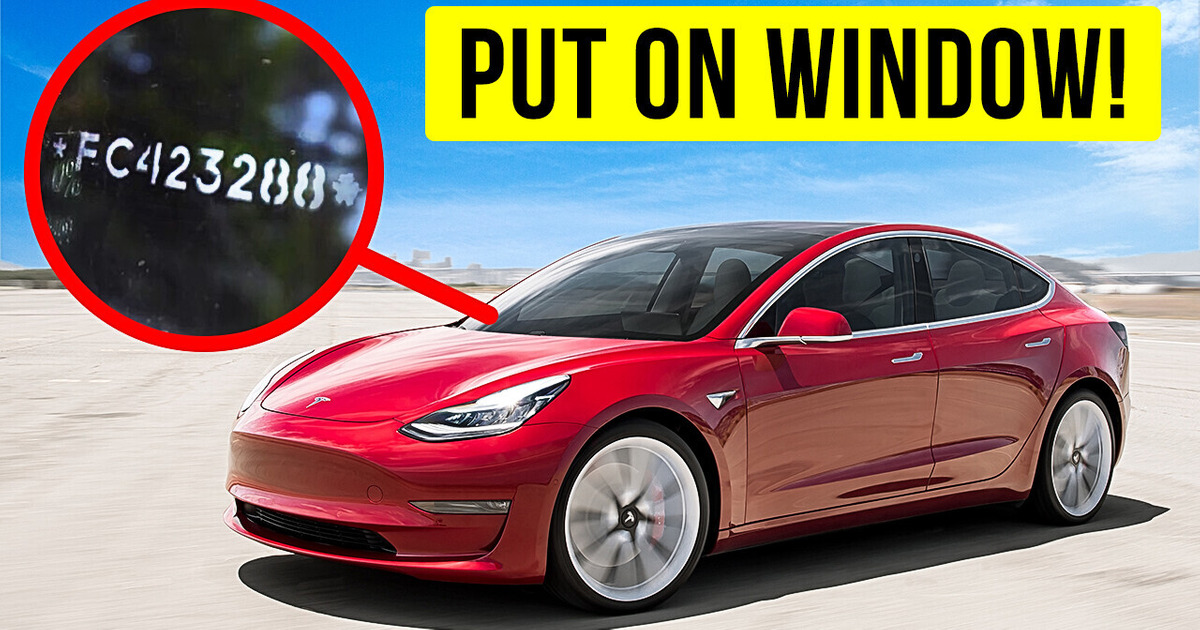 Put These Numbers on Your Windshield, and Your Car Is Safe Put These Numbers on Your Windshield, and Your Car Is Safe