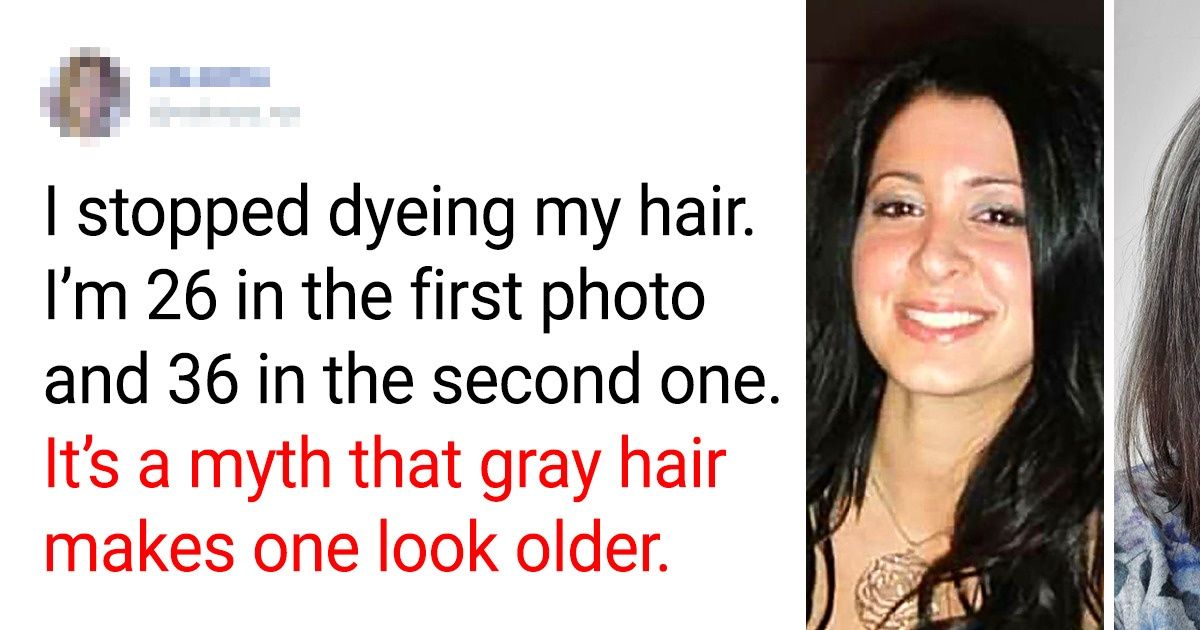19 Women Who Decided Not to Follow Beauty Standards and Embraced Their Gray Hair 19 Women Who Decided Not to Follow Beauty Standards and Embraced Their Gray Hair