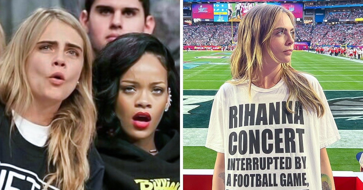 Rihanna Concert Interrupted By A Football Game,' Reads Cara