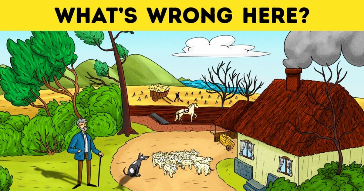 A Task for the Most Attentive Ones. Will You Find All Mistakes Here?