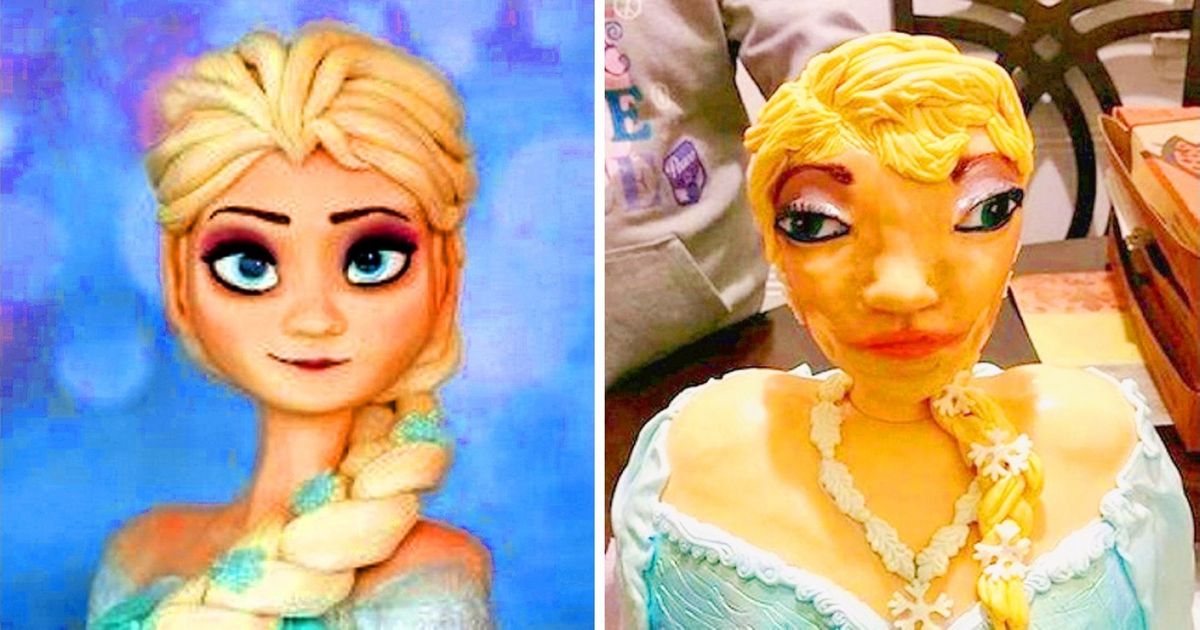 18 Funny Cakes That Could Win a Prize for Most Failed Dessert