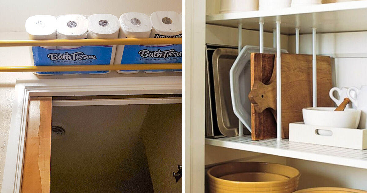 40 Brilliant Ways to Organize Your Home