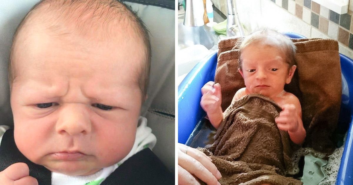 20 Babies That Look Like They Discovered Reverse Time Travel