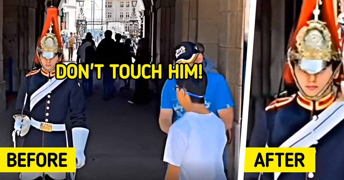 Father Tries to Keep His Autistic Son Away From the Royal Guard, but Things Don’t Go As Planned Father Tries to Keep His Autistic Son Away From the Royal Guard, but Things Don’t Go As Planned