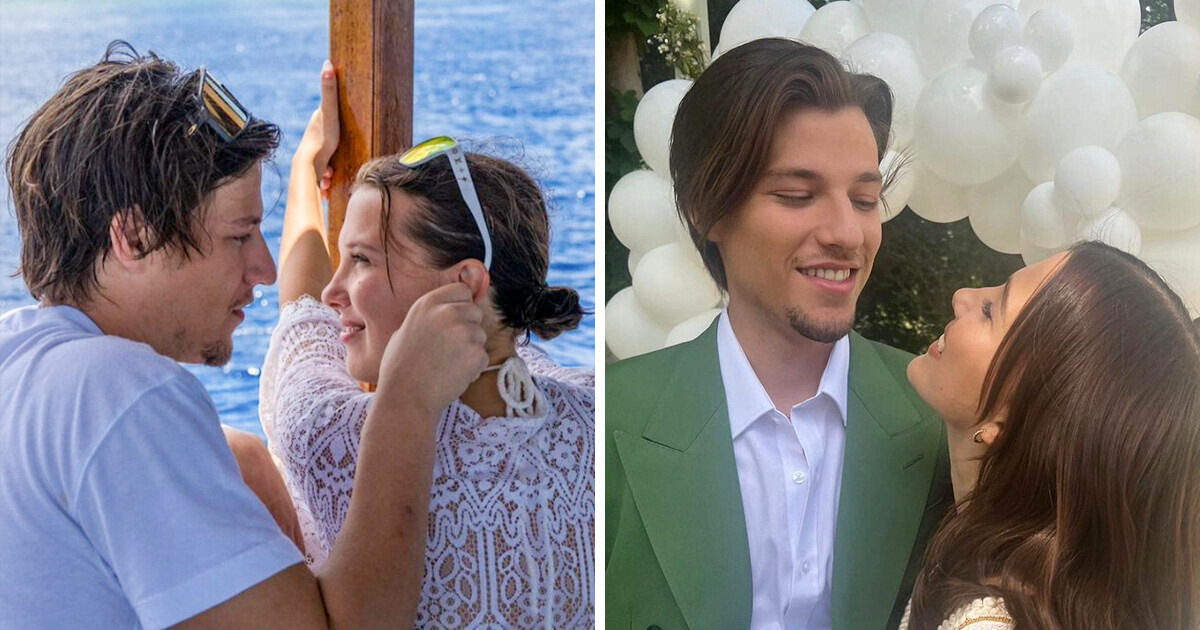 Millie Bobby Brown and Jake Bongiovi Celebrate Their Engagement With an ...