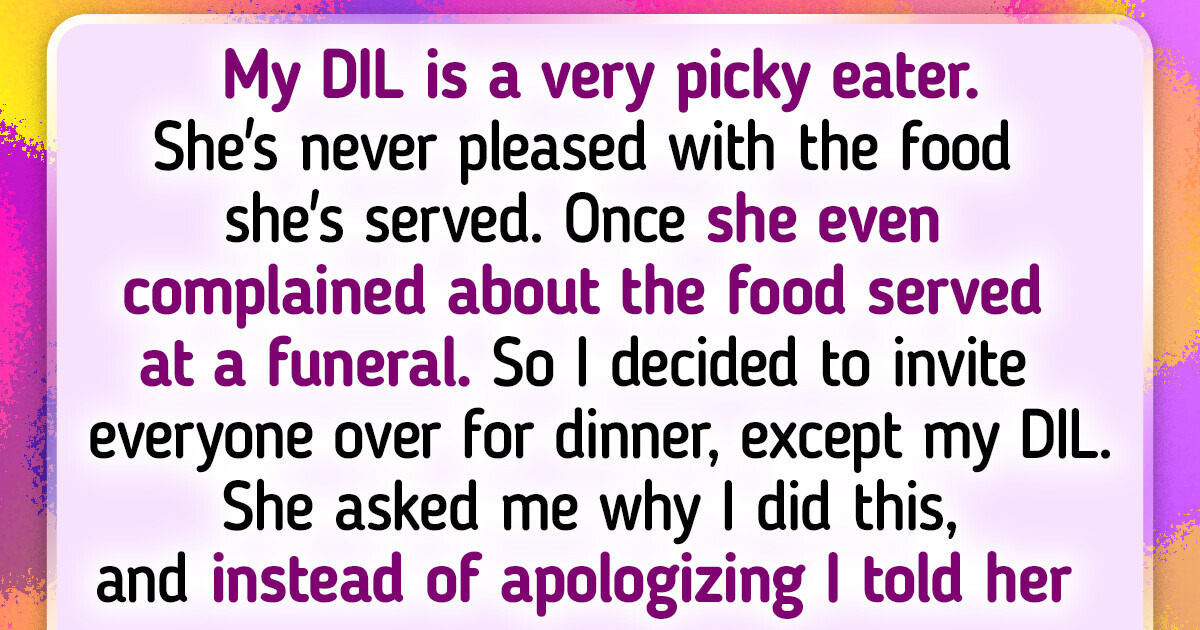 I Didn’t Invite My DIL Over for Dinner — Now My Son Is Angry at Me