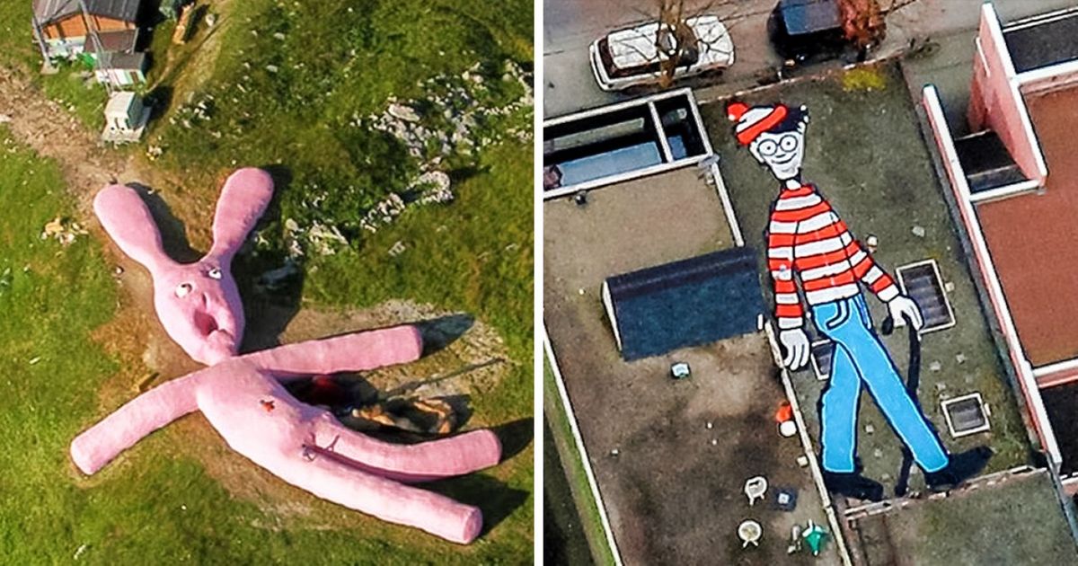 30 Amazing Views From Above That Only Birds, Drones, and Satellites Can Get