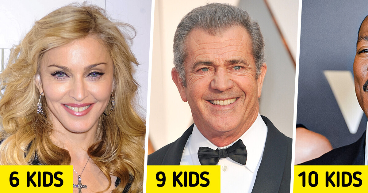 10+ Star Parents Who Have So Many Kids That We’re All Caught off Guard