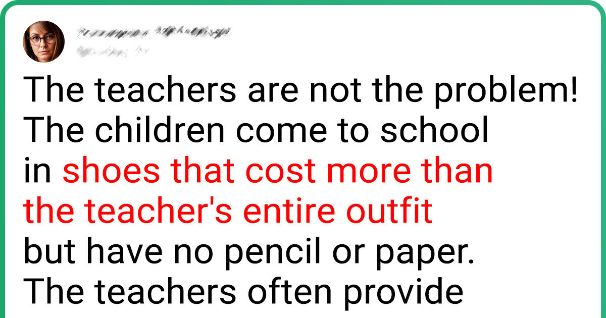 A Teacher Shares Emotional Message for All Parents Who Blame Teachers for Poor Education