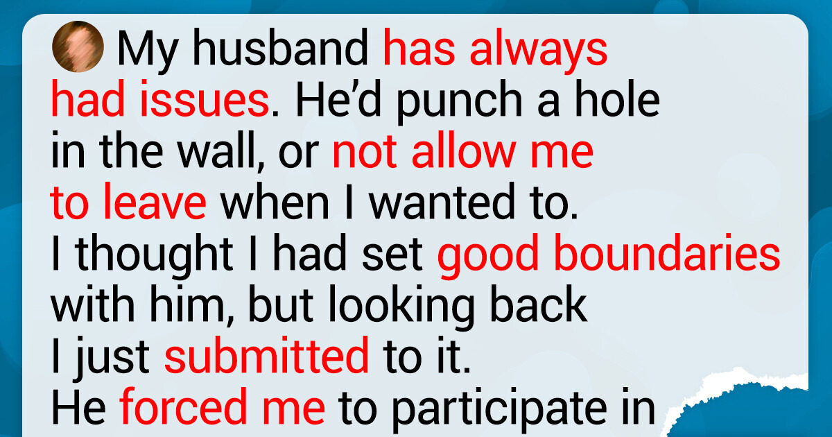 My Husband Has Been Extremely Toxic With Me, Until One Day That Suddenly «Opened His Eyes»