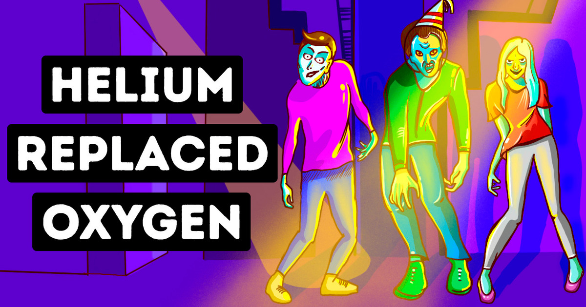 What If Helium Replaced Oxygen for 1 Minute? What If Helium Replaced Oxygen for 1 Minute?