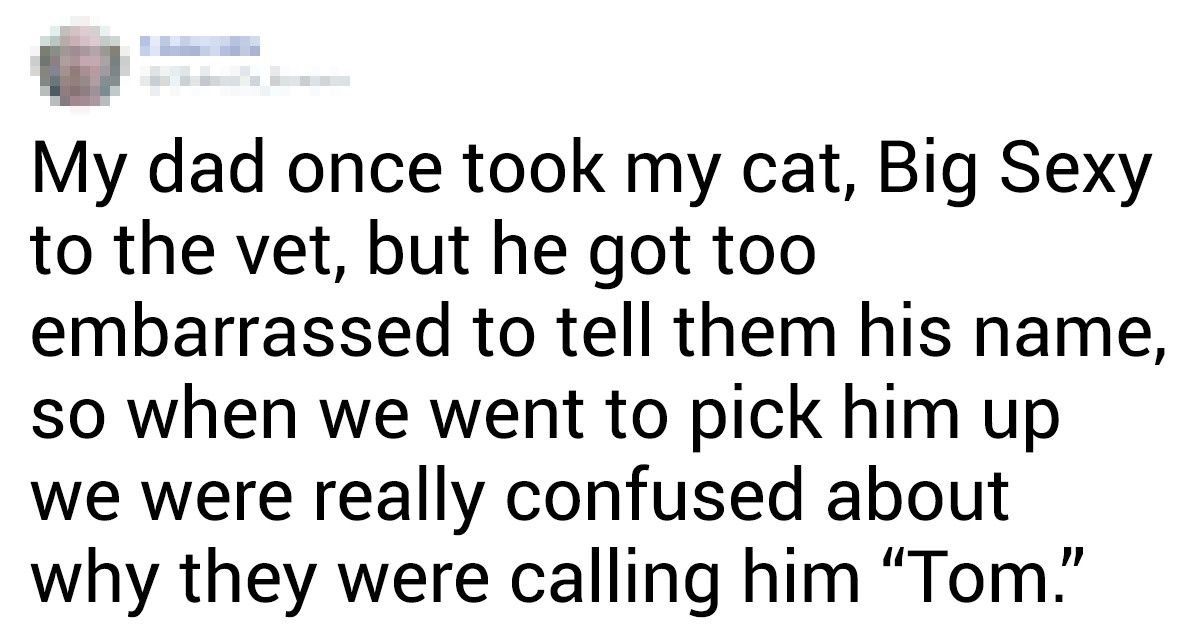 20+ Twitter Users Shared Amusing Stories About Their Pets’ Names 20+ Twitter Users Shared Amusing Stories About Their Pets’ Names