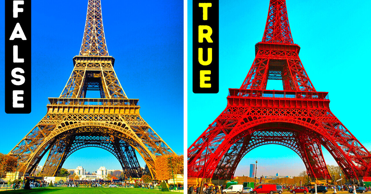 The Eiffel Tower Could Be Repainted Its Original Vibrant Color