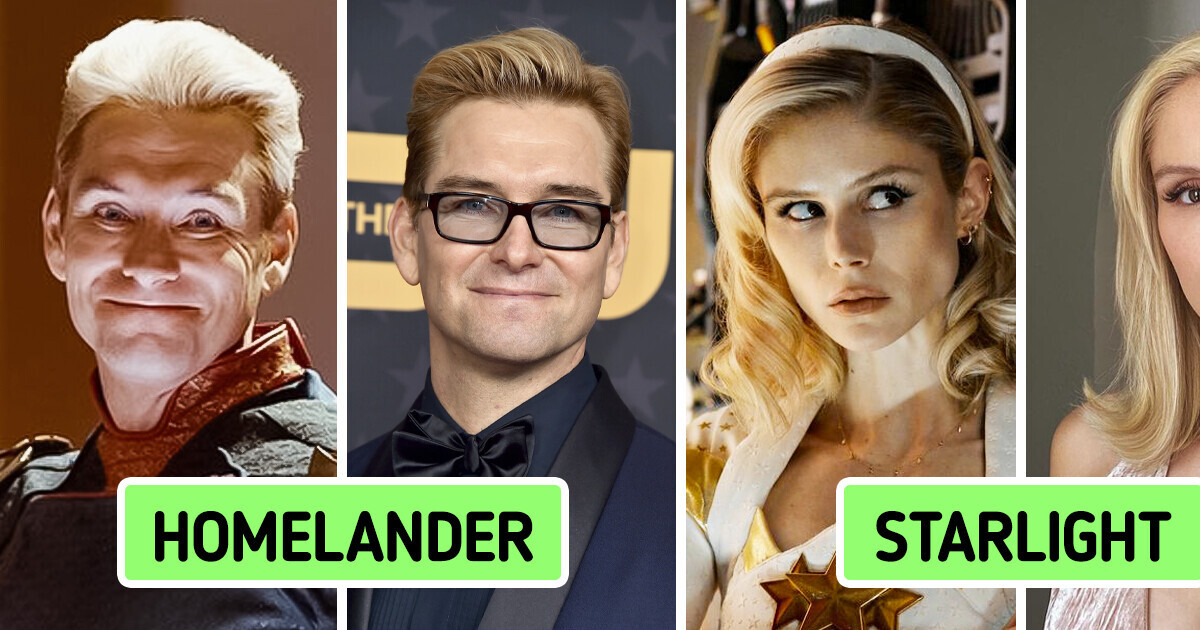 How The Boys Cast Looks Without Their Striking Makeup
