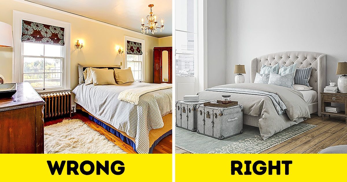 10 Design Mistakes to Stay Away From If You Want to Have a Cozy Bedroom
