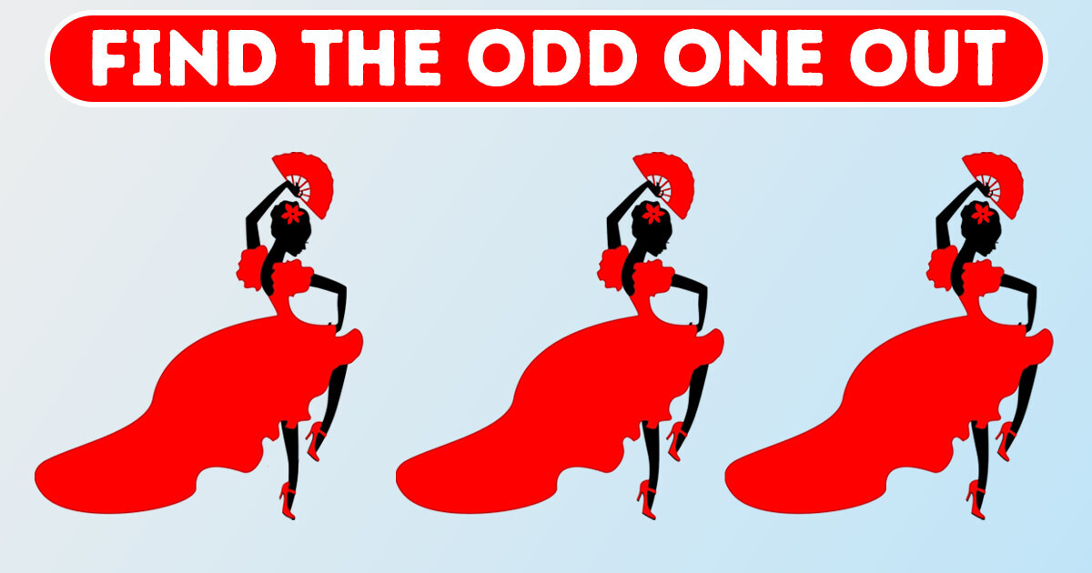 TEST: Can You Find All the Odd Ones in Less Than a Minute TEST: Can You Find All the Odd Ones in Less Than a Minute