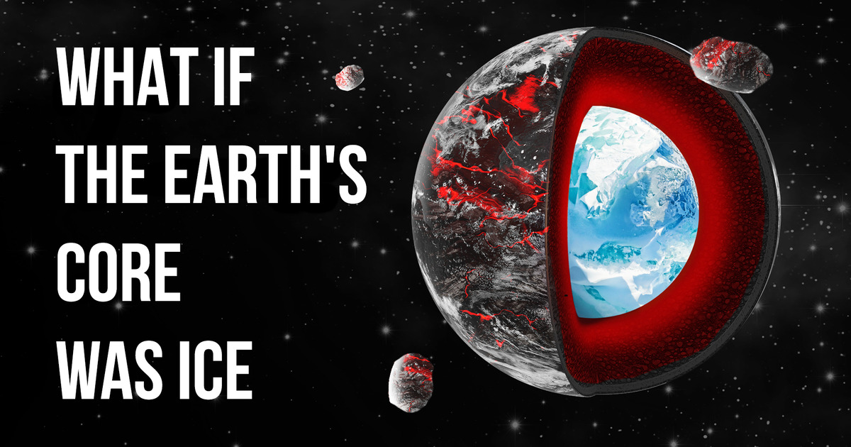 What If Earth’s Core Turned to Ice