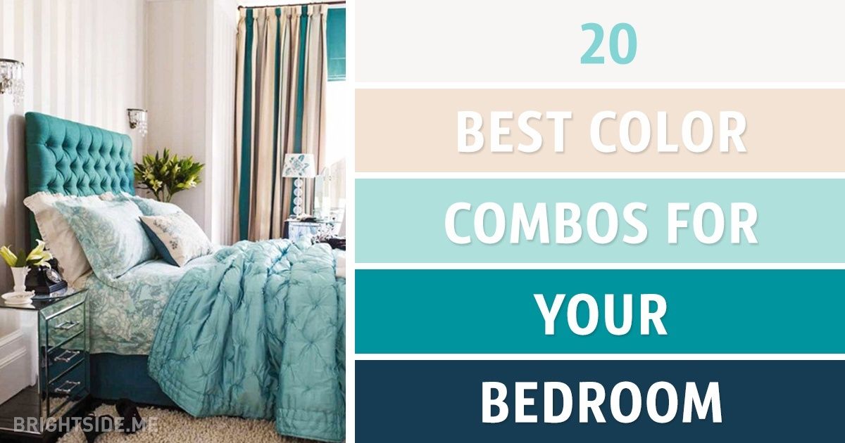 The 20 Best Color Combos For Your Bedroom