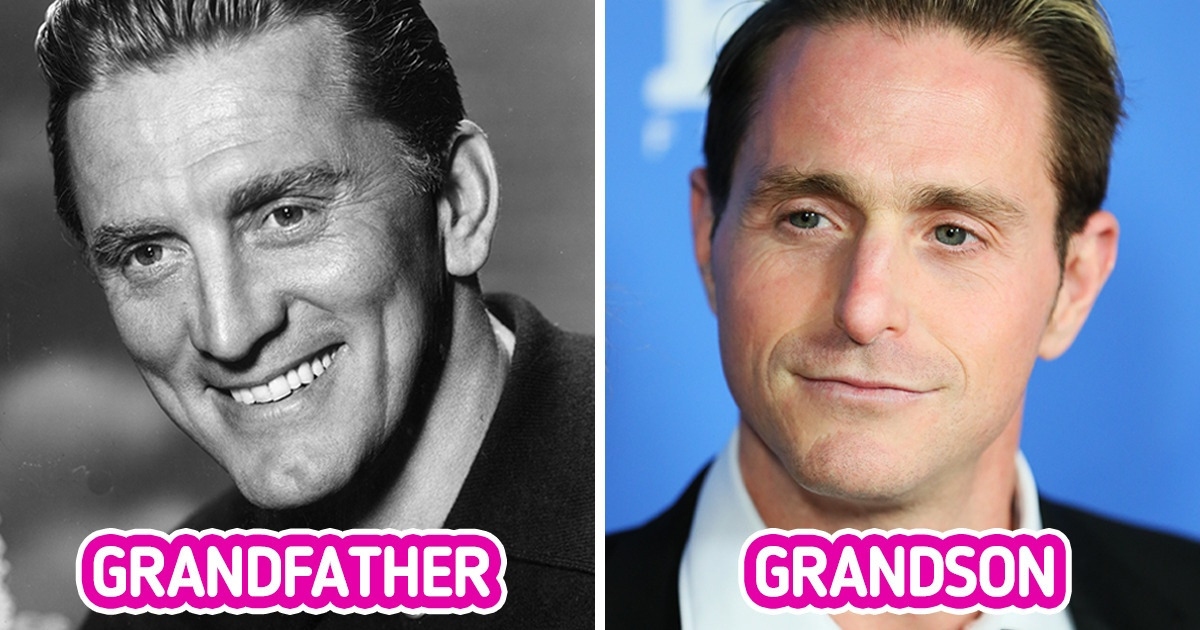 15 Grandchildren Who Are a Spitting Image of Their Famous Grandparents