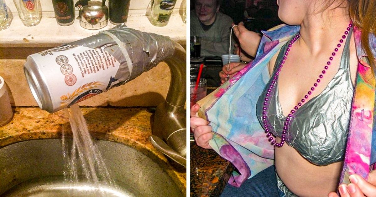 15+ Duct Tape Heroes Who Can Fix Absolutely Anything. Anything