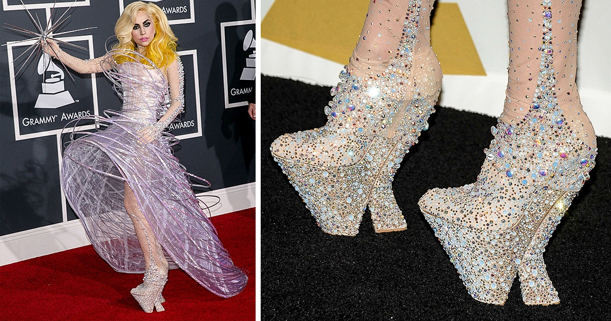 The Shoes at Alexander McQueen Were Only Ten Inches High  Crazy high heels,  Lady gaga shoes, Alexander mcqueen shoes