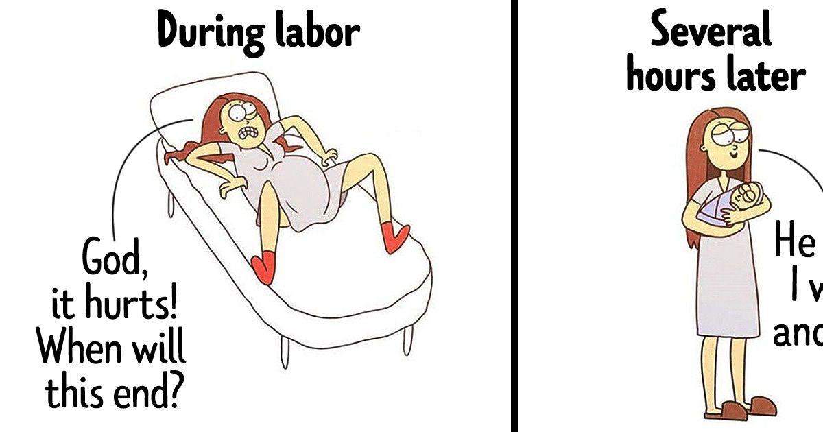 17 Honest Pictures From an Artist That Treats the Hard Parts of Motherhood With Humor 17 Honest Pictures From an Artist That Treats the Hard Parts of Motherhood With Humor