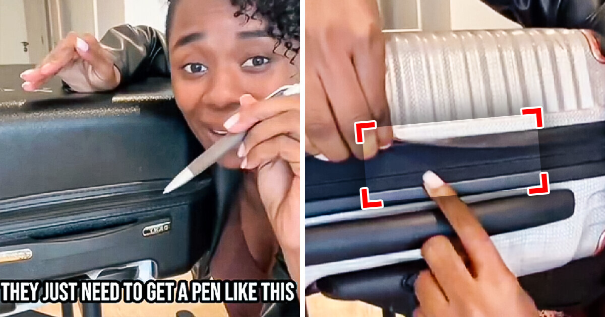 Travel Expert Shares a Smart Suitcase Safety Tip That Can Save You from Thieves Travel Expert Shares a Smart Suitcase Safety Tip That Can Save You from Thieves