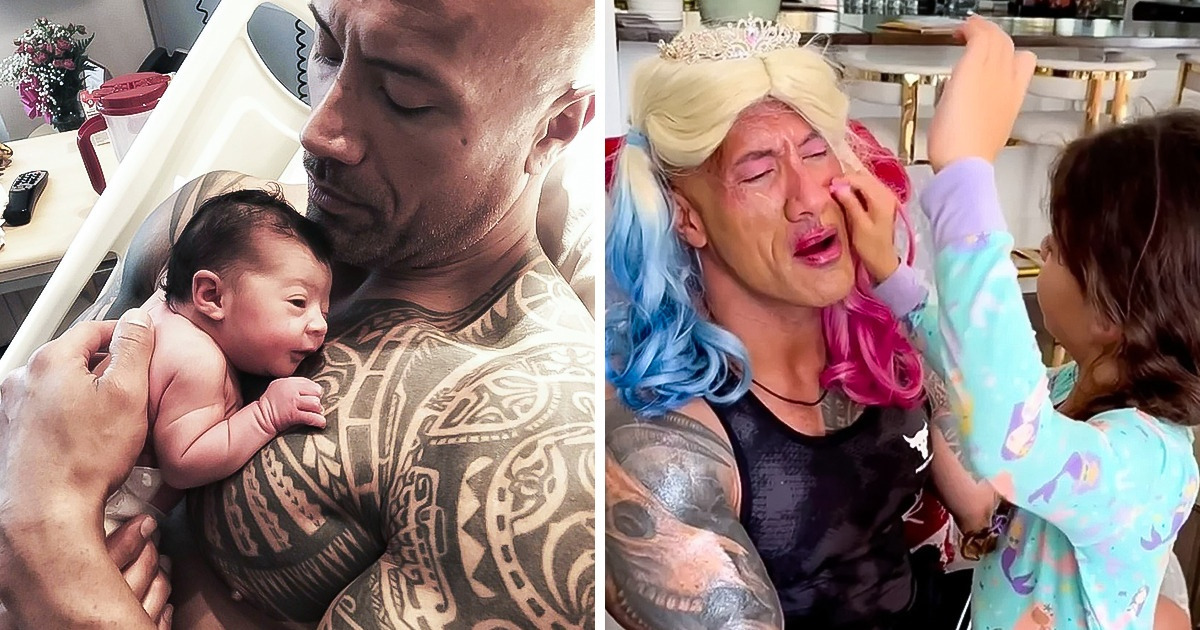 From His First to Third Daughter, Dwayne Johnson Reflects on His Parenthood  Journey: “Being a Dad Is My Priority” / Bright Side