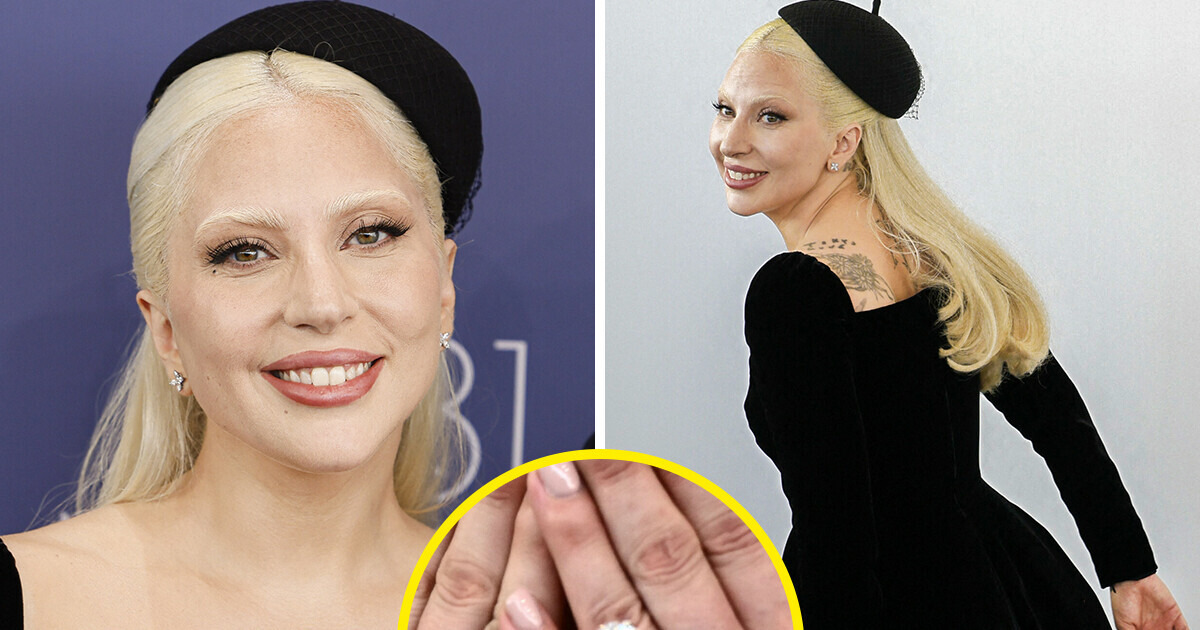 Lady Gaga Shows Off Her Engagement Ring and Its HUGE Size