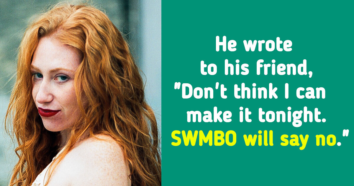 A Woman Files for Divorce After Learning Husband Calls Her “SWMBO” in Texts to Friends A Woman Files for Divorce After Learning Husband Calls Her “SWMBO” in Texts to Friends