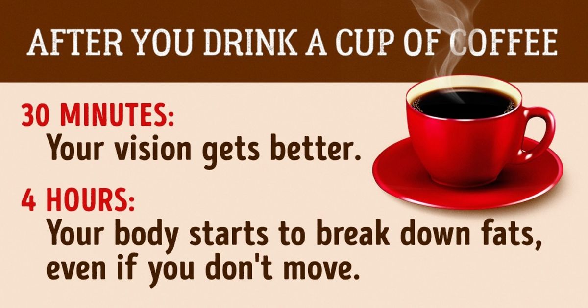 This is what happens to your body after you drink a cup of coffee This is what happens to your body after you drink a cup of coffee