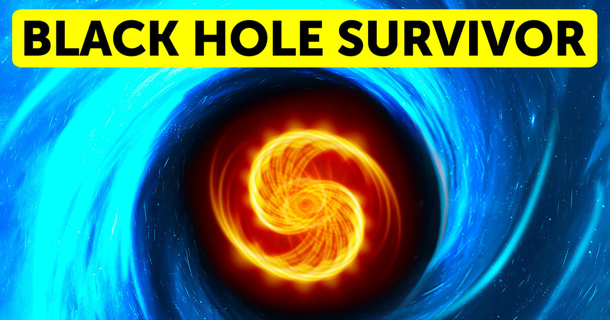 Only Known Survivor to Escape a Black Hole