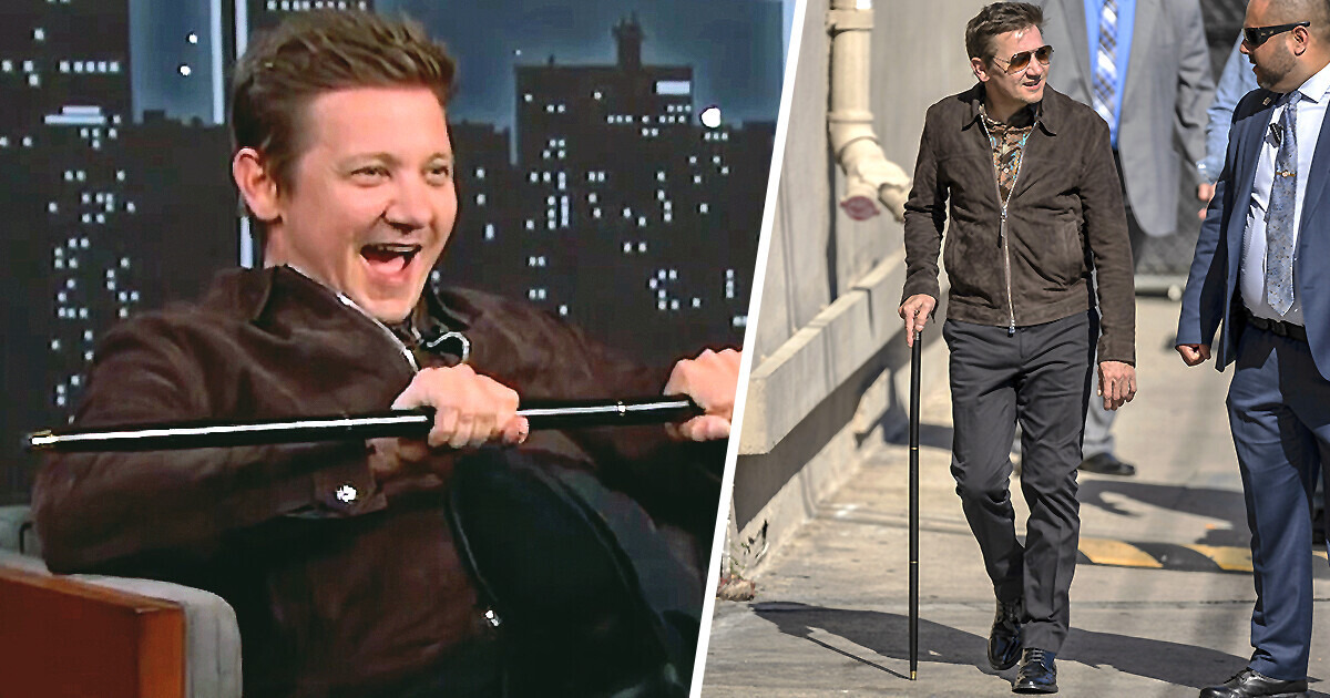 Jeremy Renner Is Back on His Feet With the Help of a Cane, and He Shares the Details of His Incredible Recovery