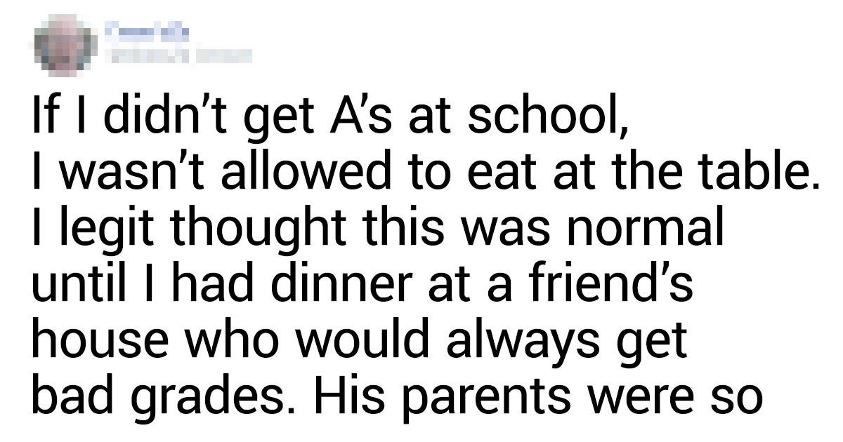 People Share 15 Weird Childhood Rules Their Family Considered Normal People Share 15 Weird Childhood Rules Their Family Considered Normal