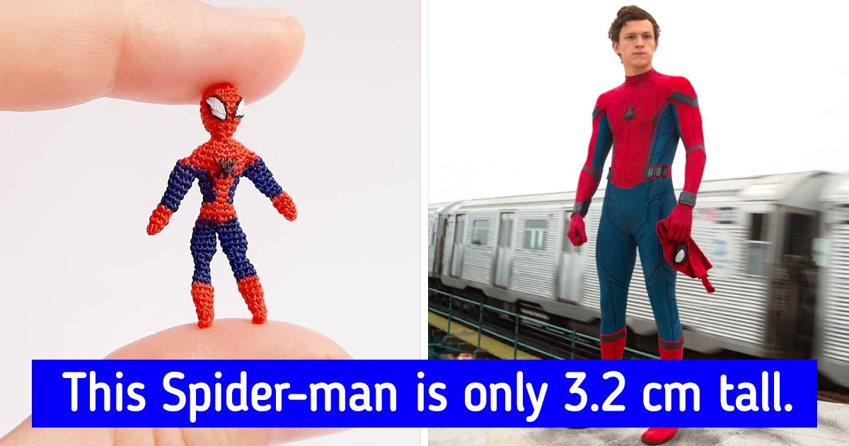 An Artist Crochets Tiny Works of Art That Are Too Good to Be True An Artist Crochets Tiny Works of Art That Are Too Good to Be True