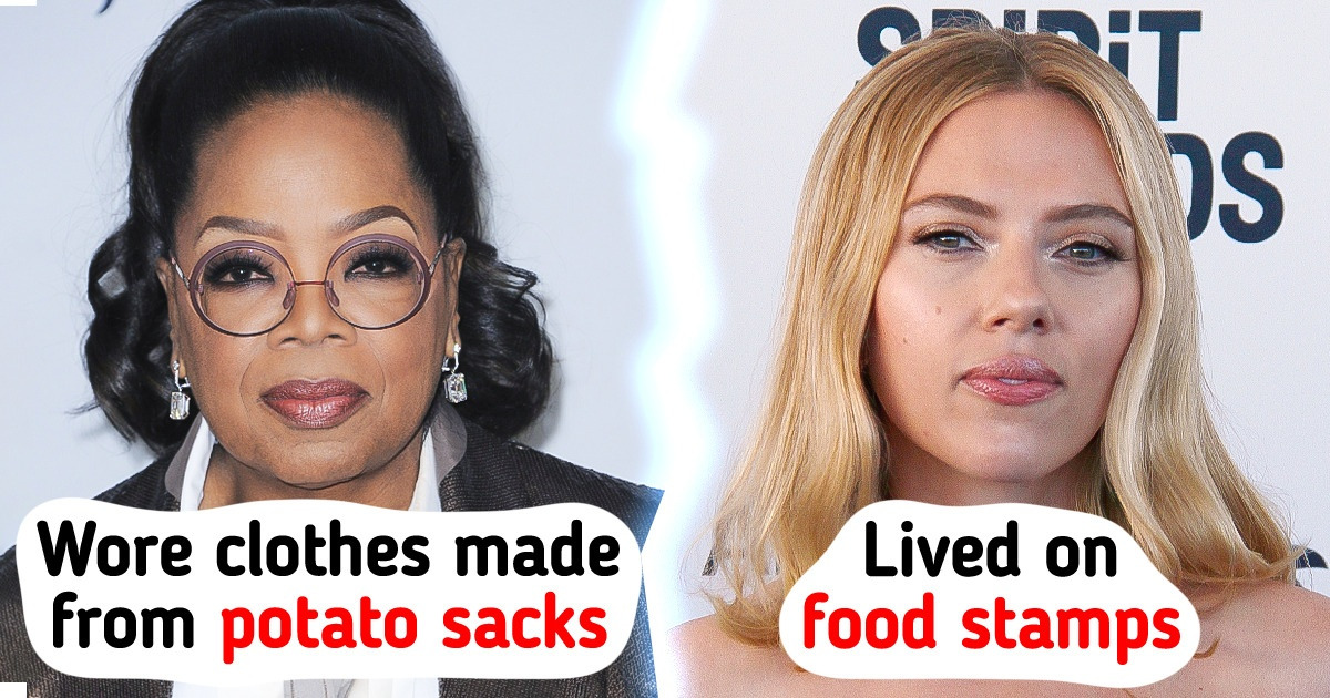 7 Celebrities Who Grew Up Poor