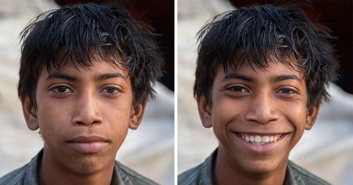 A Photographer Asked Strangers to Smile to Show the Power of a Grin A Photographer Asked Strangers to Smile to Show the Power of a Grin