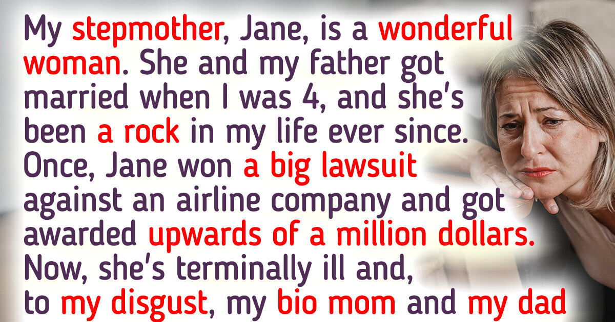 My Parents Tried to Rob My Dying Stepmother, Got a Double Punch From Karma My Parents Tried to Rob My Dying Stepmother, Got a Double Punch From Karma