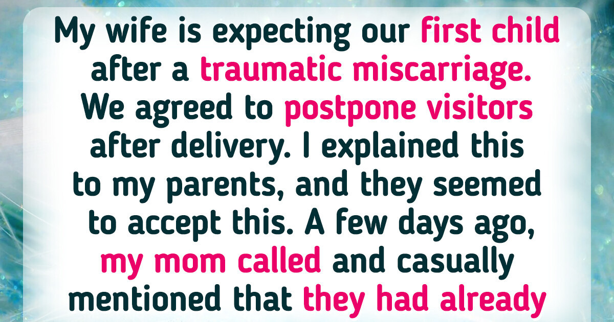 We Won’t Let Parents Meet Our Baby If They Continue to Put Pressure on Us We Won’t Let Parents Meet Our Baby If They Continue to Put Pressure on Us