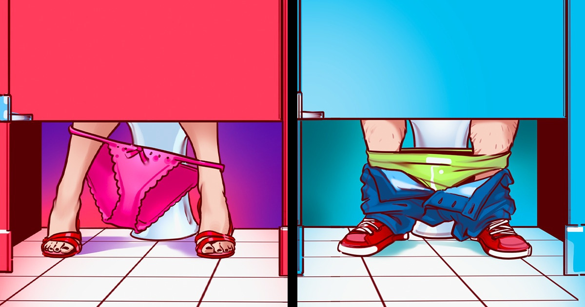 Why Doors in Public Bathrooms Don’t Reach the Floor Why Doors in Public Bathrooms Don’t Reach the Floor