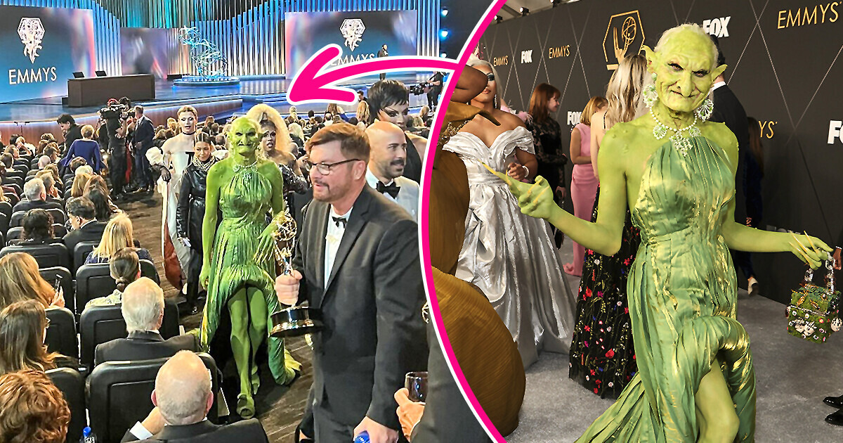 Mysterious Green Goblin Spotted on the Red Carpet, Leaving People Baffled