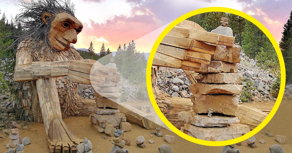 This Artist Made 34 Giant Wood Sculptures, and They’re Both Terrifying and Cute This Artist Made 34 Giant Wood Sculptures, and They’re Both Terrifying and Cute