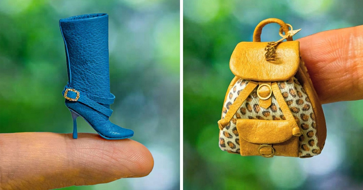 These Crafts Look Exactly Like Items You Have in Your Closet, but They Fit a Pinkie Tip