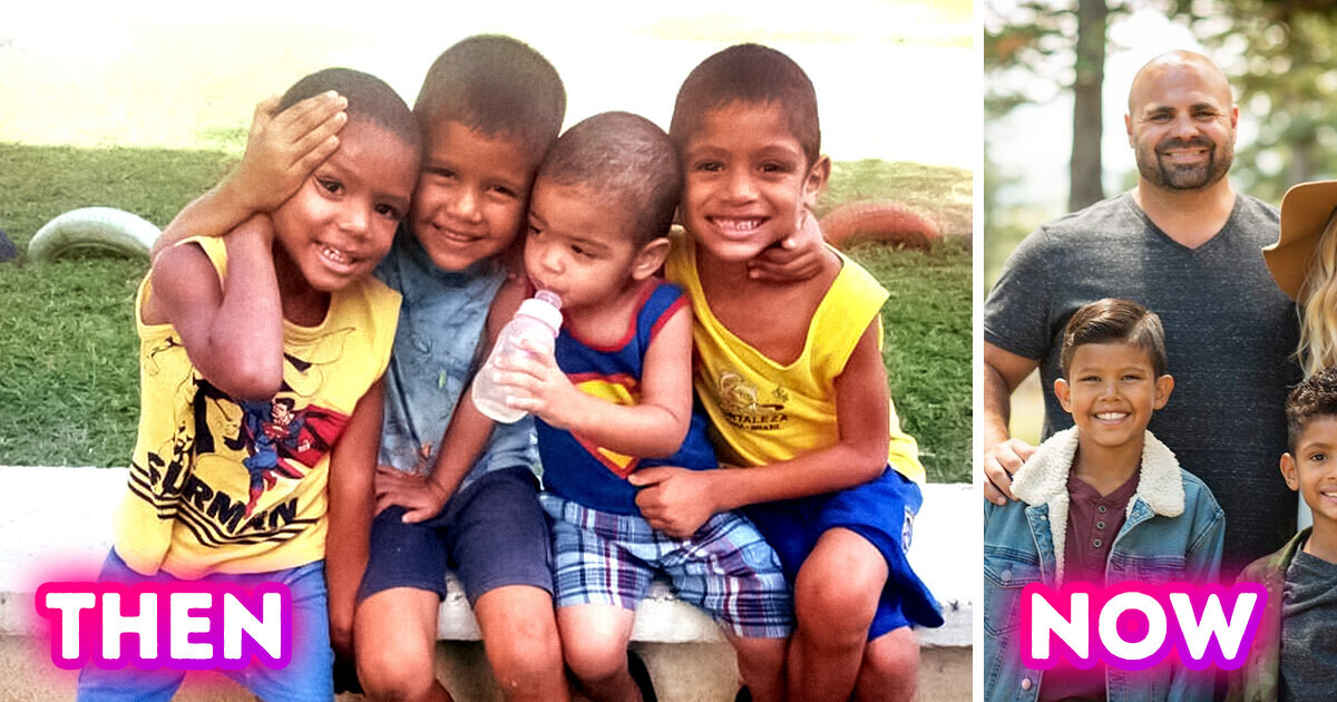 A Couple Travelled 5,000 Miles to Adopt Four Brothers, «They Were Begging for Money on the Streets» A Couple Travelled 5,000 Miles to Adopt Four Brothers, «They Were Begging for Money on the Streets»