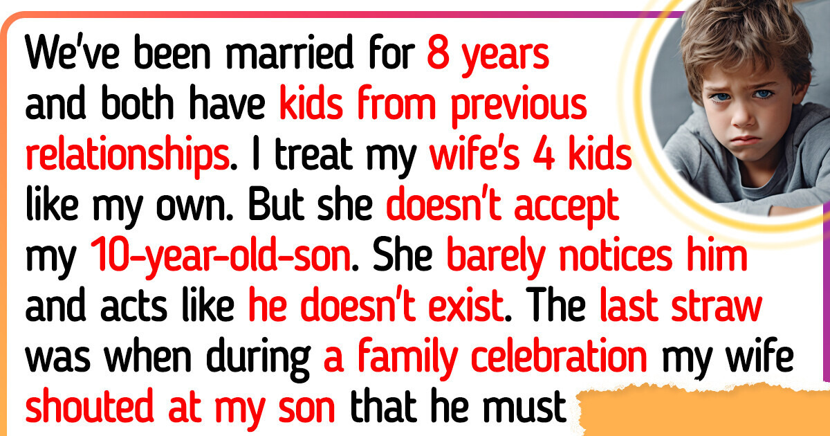 Stepmom Kicks Out a Small Boy From a Family Picture, Dad’s Reaction Speaks Volumes Stepmom Kicks Out a Small Boy From a Family Picture, Dad’s Reaction Speaks Volumes
