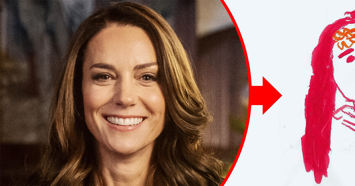 Kate Middleton Reveals Family Portraits by Her Kids—and Everyone Noticed One Touching Detail Kate Middleton Reveals Family Portraits by Her Kids—and Everyone Noticed One Touching Detail
