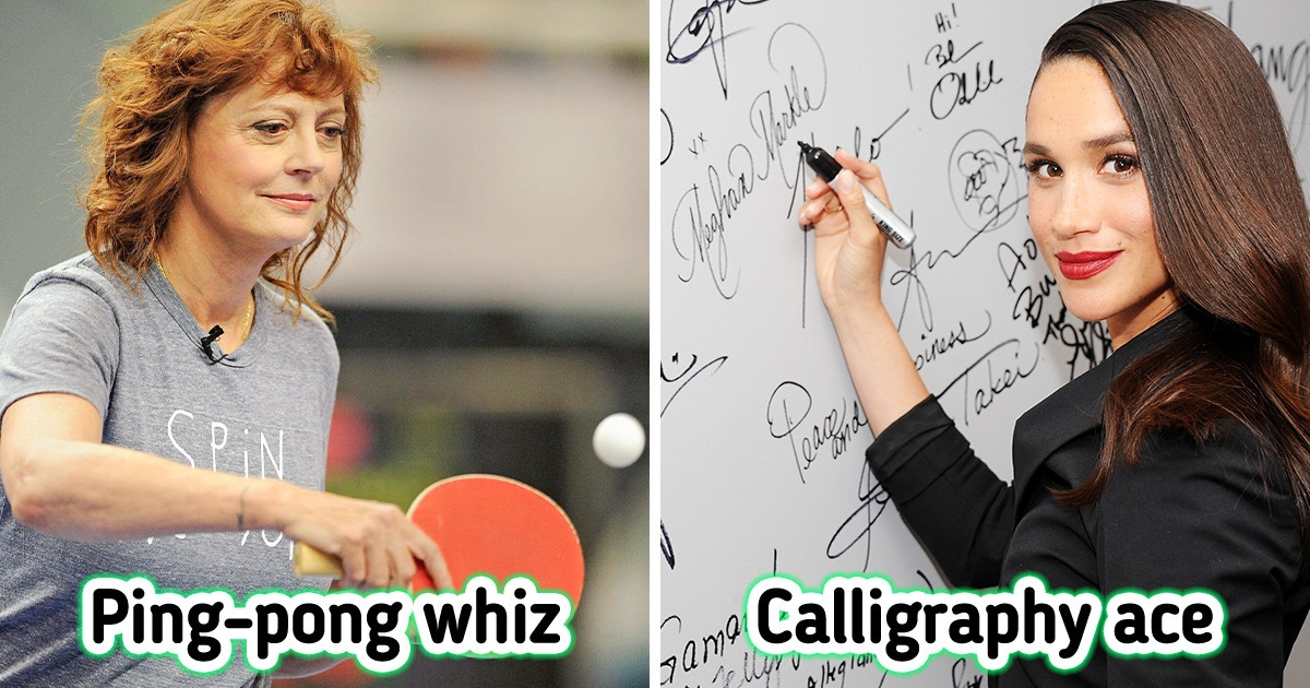 13 Times Celebrities Surprised Us With Their Unusual Skills 13 Times Celebrities Surprised Us With Their Unusual Skills