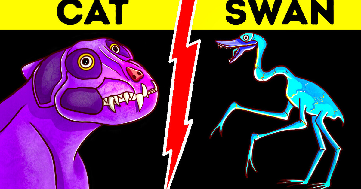 How Modern Animals Would Look As Dinosaurs How Modern Animals Would Look As Dinosaurs