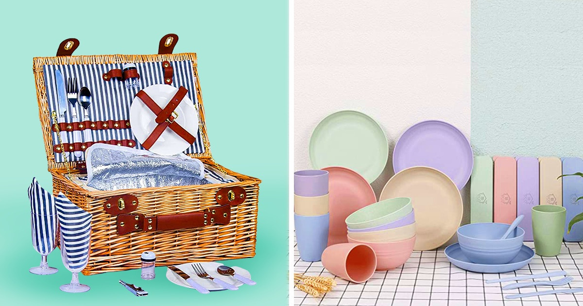 15 Goods From Amazon for a Cozy Summer Picnic